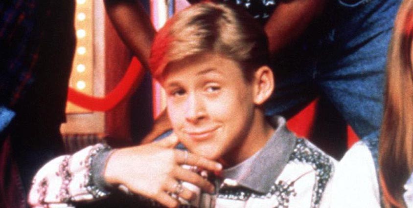 Ryan Gosling hade attityd redan i ton&aring;ren.