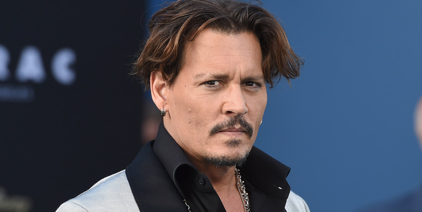 Johnny Depp hamnade i slagsm&aring;l under en filminspelning. 