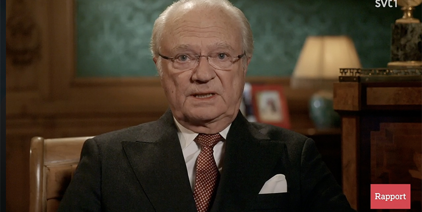 Feature image kung carl gustaf jultal 2019 stor - Stoppa Pressarna