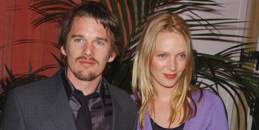 Hollywoodparet Uma Thurman och Ethan Hawke gifte sig 1998.