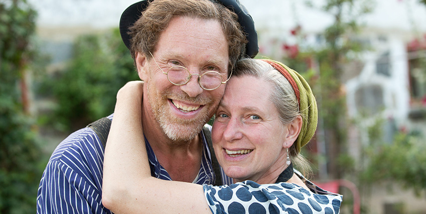 Gustav och Marie Mandelman har blivit enormt popul&auml;ra genom sin tv-serie. 