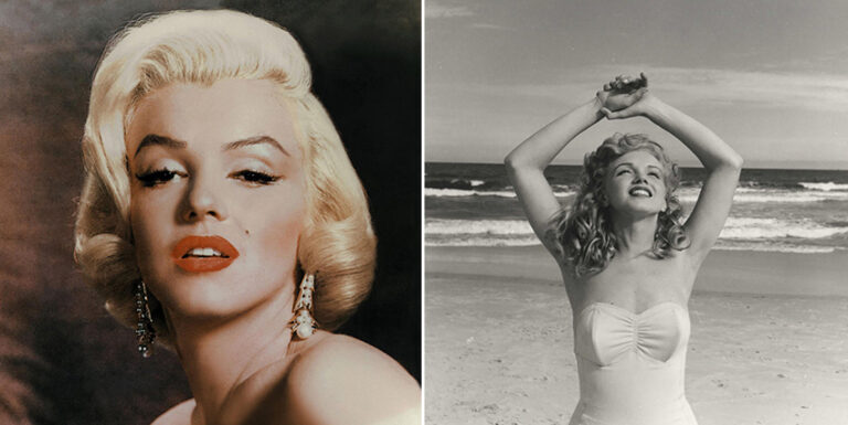 Ok&auml;nda bilderna p&aring; Marilyn Monroe