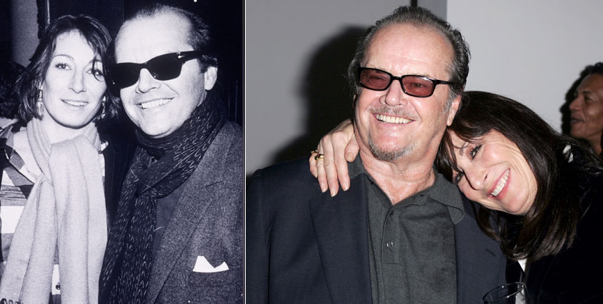 Kvinnokarlen Jack Nicholson sägs ha legat med tusentals kvinnor och flera av liggen ska ha ägt rum under den 16 år långa äktenskapet skådespelaren hade med Houston. Skådespelerskan valde dock att lämna maken när han fick barn med en av älskarinnorna.