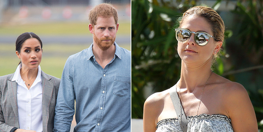 Prins Harry och Meghan Markle dr&ouml;mmer om att f&aring; en lika sk&ouml;n tillvaro som prinsessan Madeleine med lyx, sol och bad.