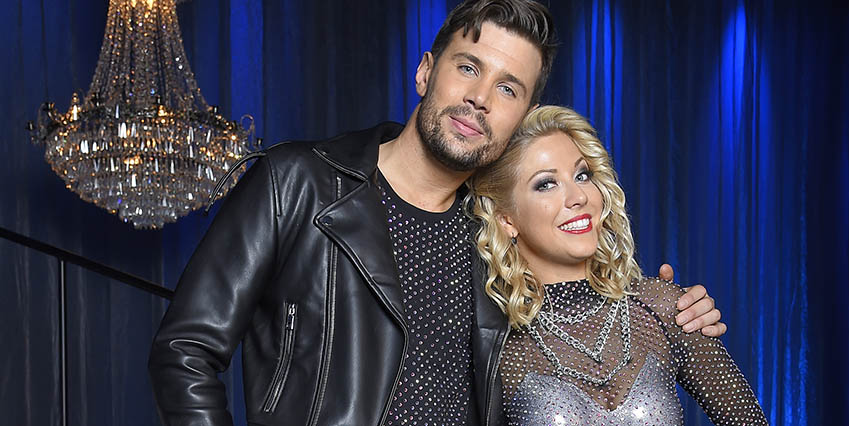 Sigrid Bernson och Robin Bengtsson tr&auml;ffades 