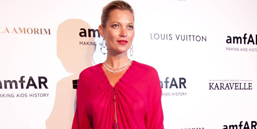 Den vackra supermodellen Kate Moss fyllde nyligen 41. 