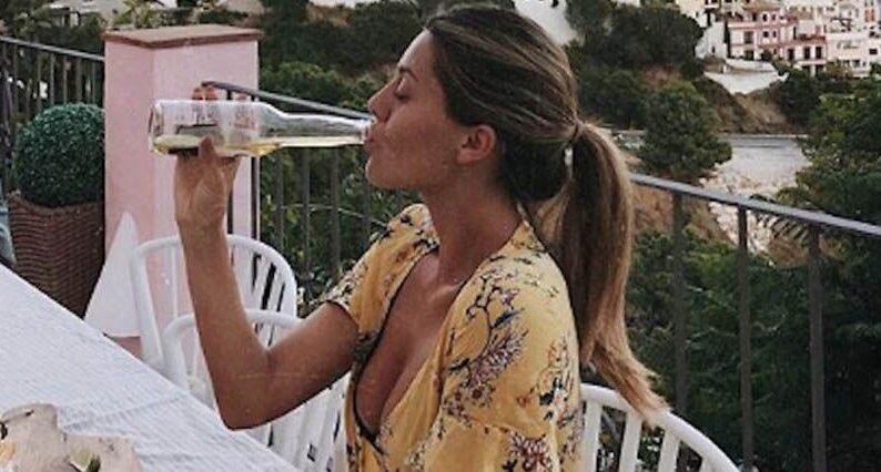 Bianca Ingrossos h&aring;rda festande oroar