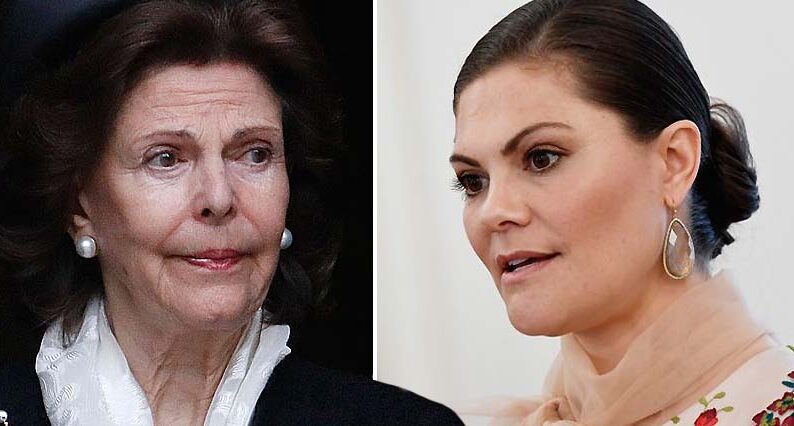 S&aring; tr&ouml;star Victoria mamma Silvia under krisen