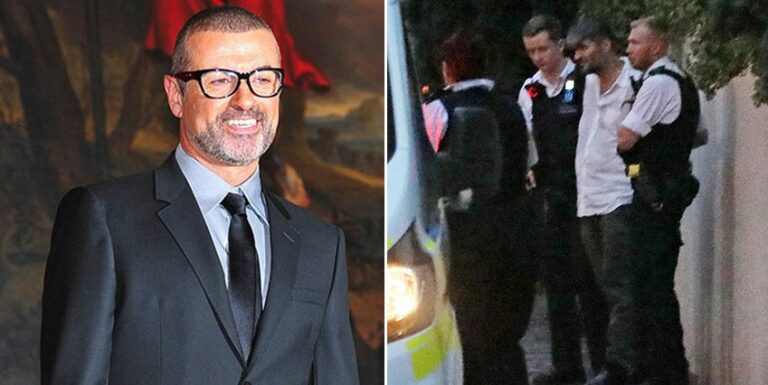 George Michaels ex-pojkv&auml;n slog sig in i stj&auml;rnans hem
