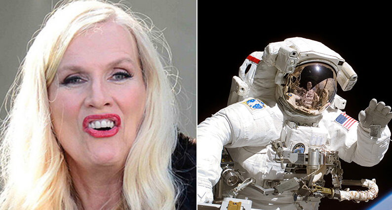 Astronaut pekas ut som pappa till Gunilla Perssons dotter