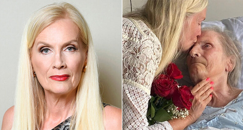 Gunilla Perssons d&ouml;dliga dilemma med mamma Iris