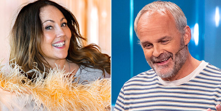 Hanna Hedlund i ny relation med Johan Rheborg