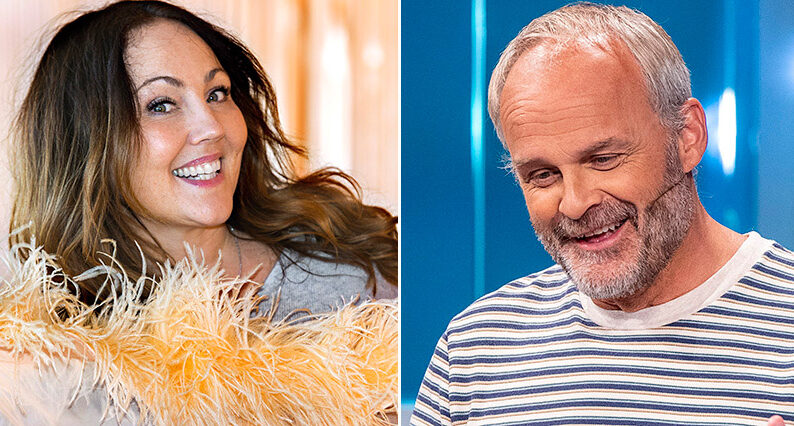 Hanna Hedlund i ny relation med Johan Rheborg