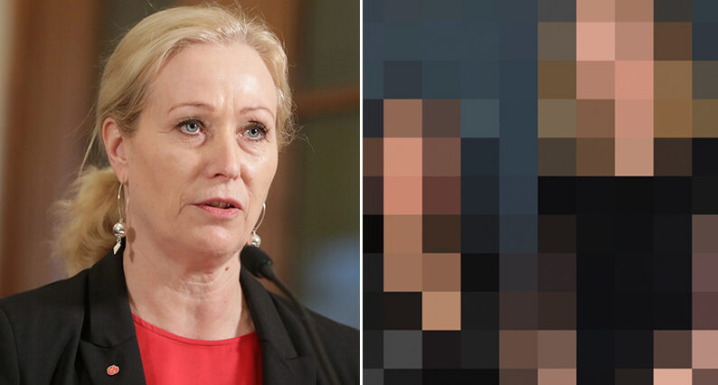 Kulturministern poserade med ung tjej f&ouml;r 55 &aring;rig man
