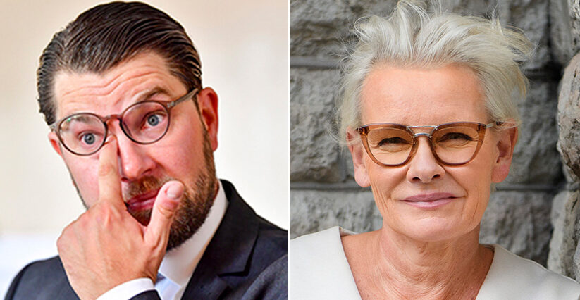 Jimmie &Aring;kessons skarpa markering mot Eva Dahlgren
