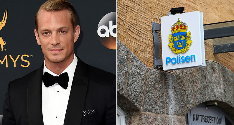 Polisen utreder Joel Kinnaman f&ouml;r v&aring;ldt&auml;kt