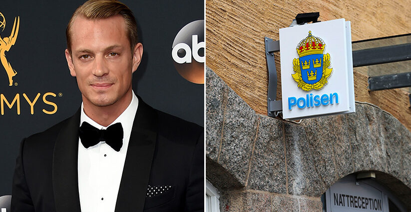 Polisen utreder Joel Kinnaman f&ouml;r v&aring;ldt&auml;kt
