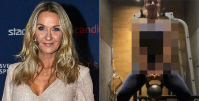 Kristin Kaspersen visar upp nya superkroppen