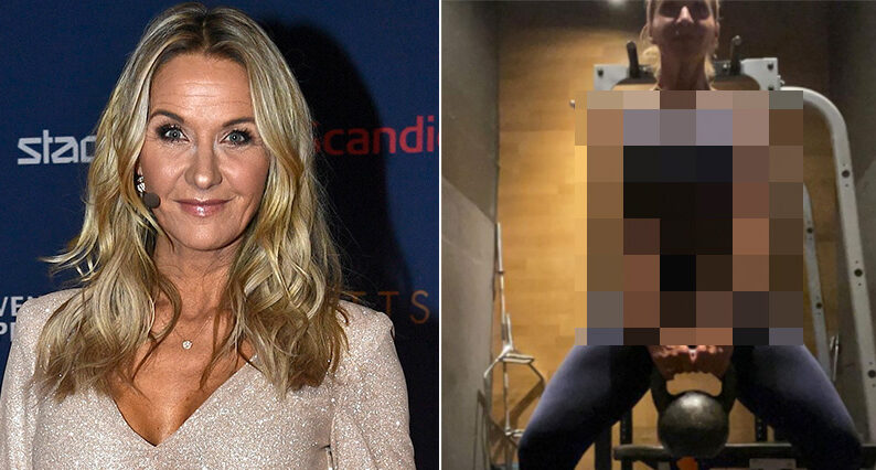 Kristin Kaspersen visar upp nya superkroppen