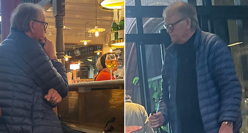 Lasse Berghagens h&auml;rliga fredagsfeeling i saluhallen