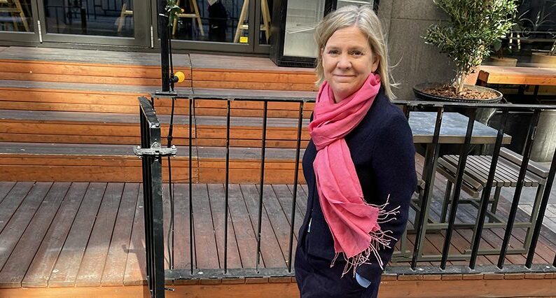 Magdalena Andersson har best&auml;mt sig