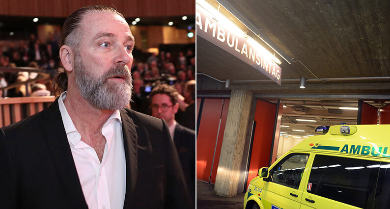 Patrik Sj&ouml;berg &aring;terigen inlagd p&aring; sjukhus