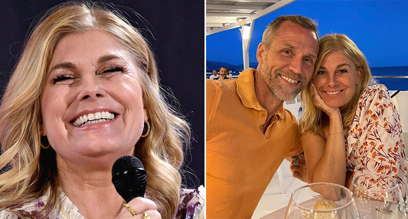 Pernilla Wahlgren &aring;terf&ouml;renad med Christian, 55