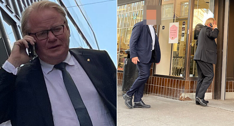 H&auml;r f&ouml;rbereder f&ouml;rsvarsministern fredagsfyllan