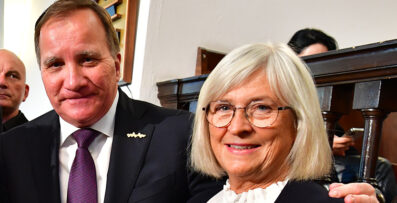 Stefan L&ouml;fvens nya liv med hustrun Ulla
