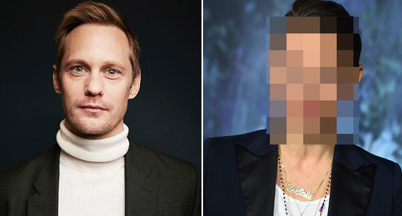 K&auml;ndiskvinna pekas ut som Alexander Skarsg&aring;rds hemliga flickv&auml;n