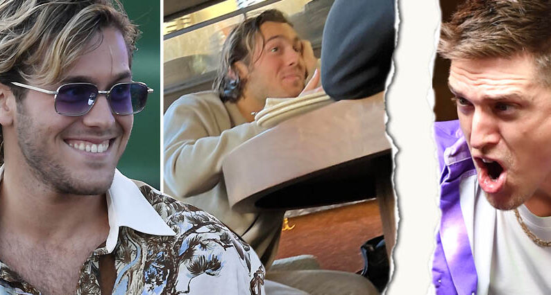Benjamin Ingrossos hemliga dejt med Danny Saucedos muskelknutte