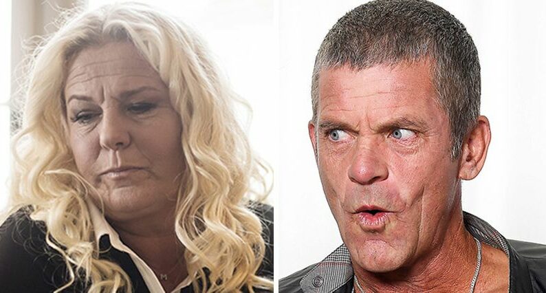 Efter dramat: Mia Parnevik tagen av polis