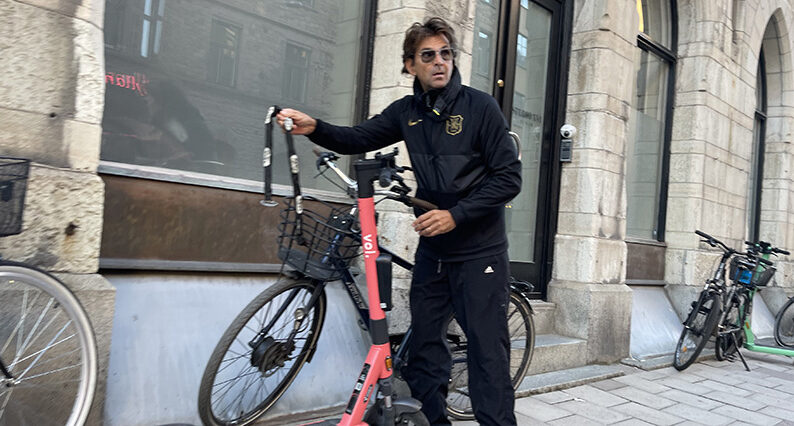 Efter nya k&auml;rleken: Niklas Str&ouml;mstedt bygger musklerna
