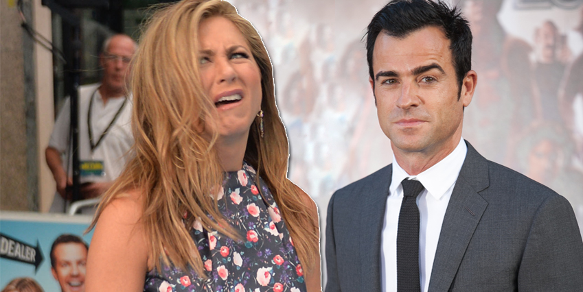 Jennifer Aniston &auml;r inte helt okej med att Justin har bilder p&aring; k&ouml;nssjukdomar hemma, s&aring; han fick ta dem till kontoret ist&auml;llet.