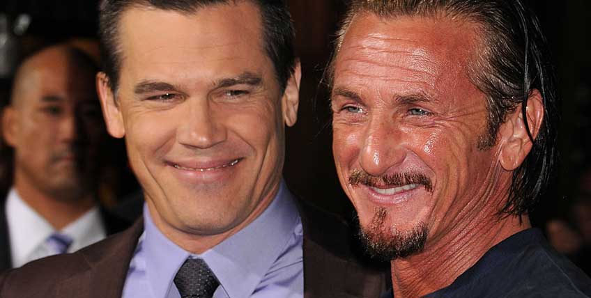 Josh Brolin och Sean Penn.