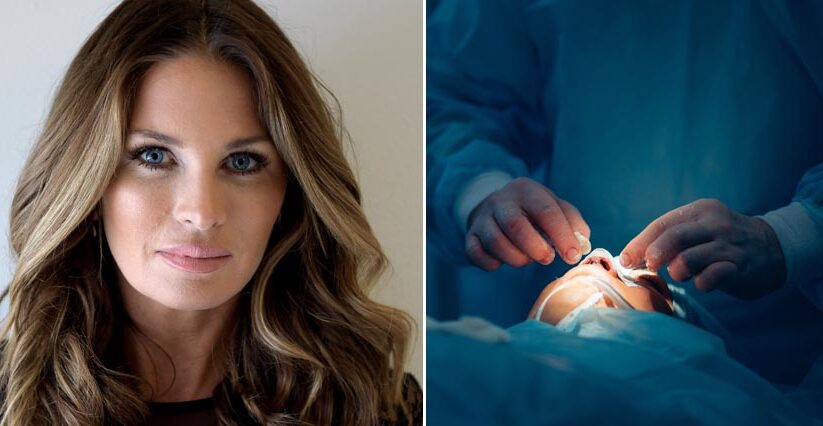 Carolina Gynning plastikopererad i timmar