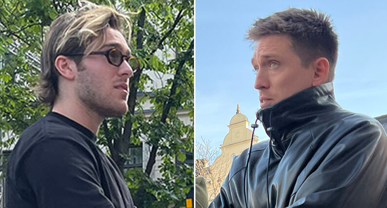 Benjamin Ingrosso jagad av Danny Saucedo p&aring; &Ouml;stermalm