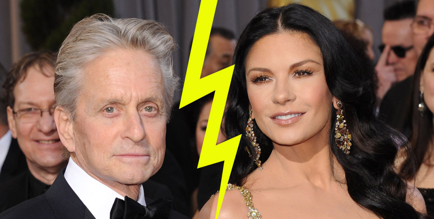 Enligt uppgifter sover Michael Douglas och Catherine Zeta-Jones s&auml;llan under samma tak numera.