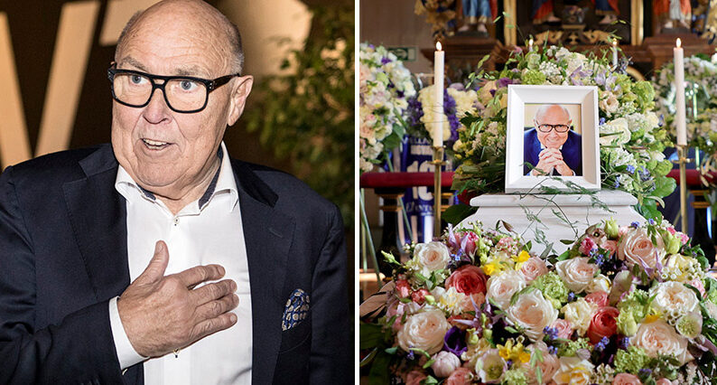 K&auml;ndist&auml;tt vid Ingvar Oldsbergs begravning
