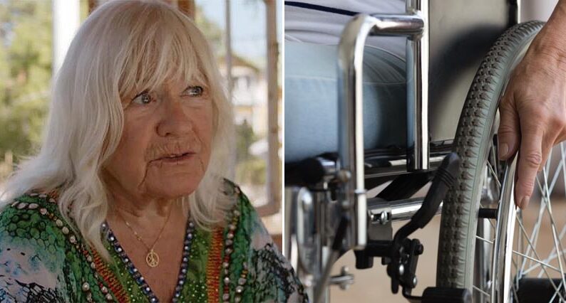 Christina Schollin tvingad till liv i rullstol