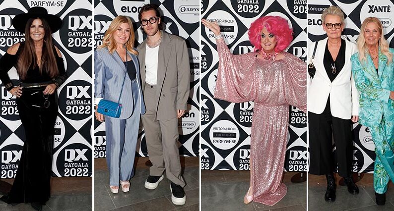 H&auml;r minglar stj&auml;rnorna p&aring; Qx-galan