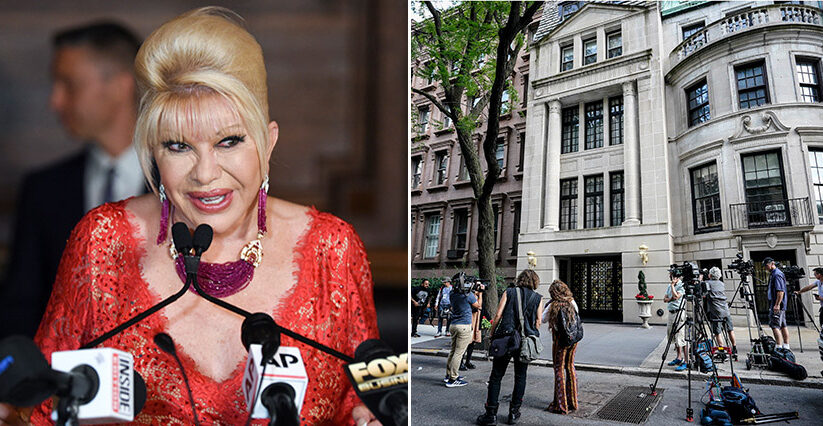 Polisen: Ivana Trump dog av ett fall &ndash; hittades vid trappan