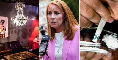 Annie L&ouml;&ouml;f direkt kopplad till gruppsex och kokain