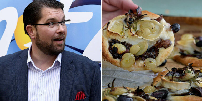 Jimmie &Aring;kesson i pizzabr&aring;k med ekobrottsling