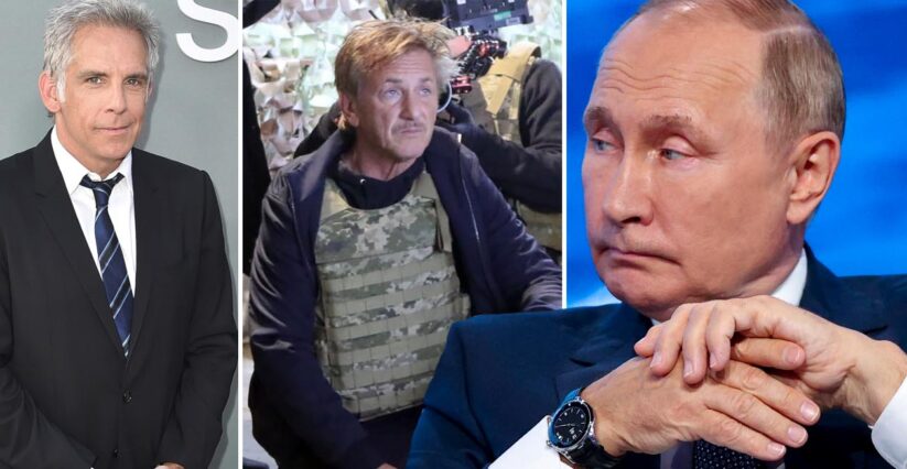 Vladimir Putins vrede mot Ben Stiller och Sean Penn