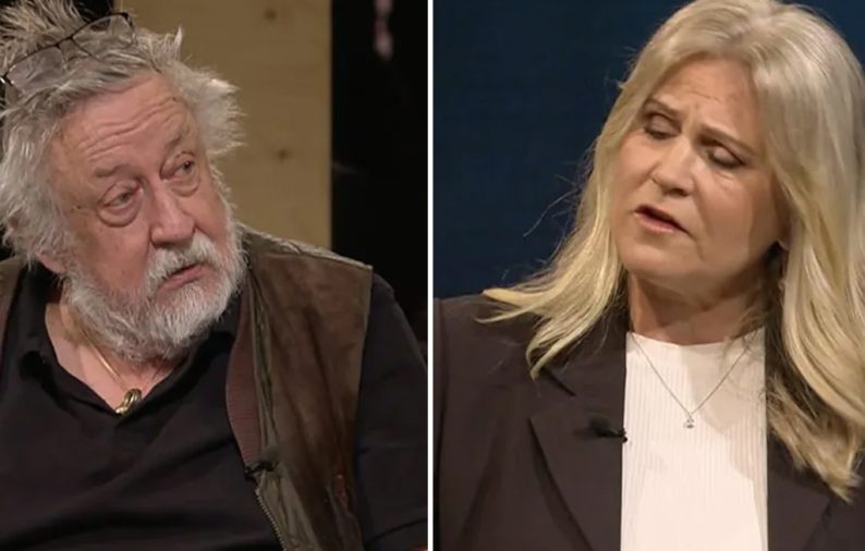 Storbråk mellan Leif GW Persson och Camilla Kvartoft