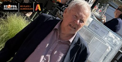 Bert Karlsson i svåra smärtor under Almedalen