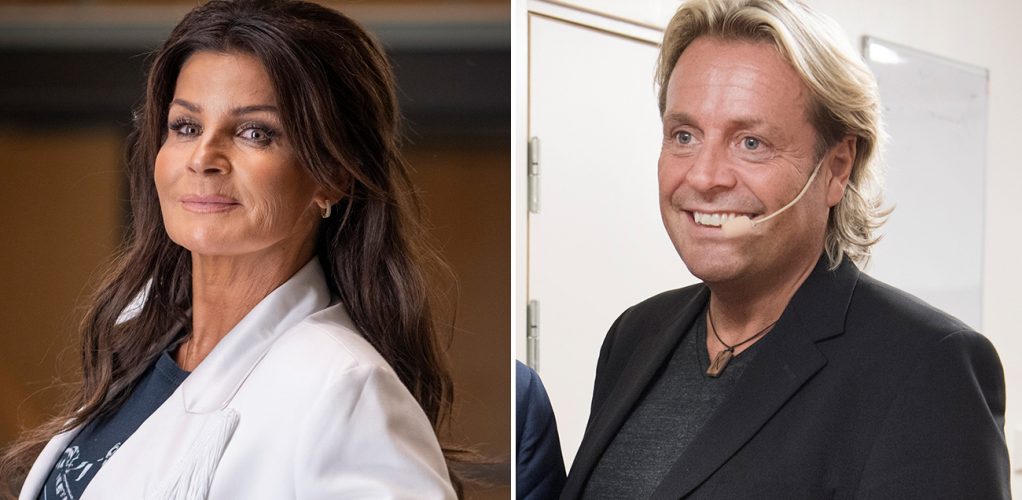 Kan det bli finare? Carola och Runar återförenades under ytterst romantiska omständigheter.