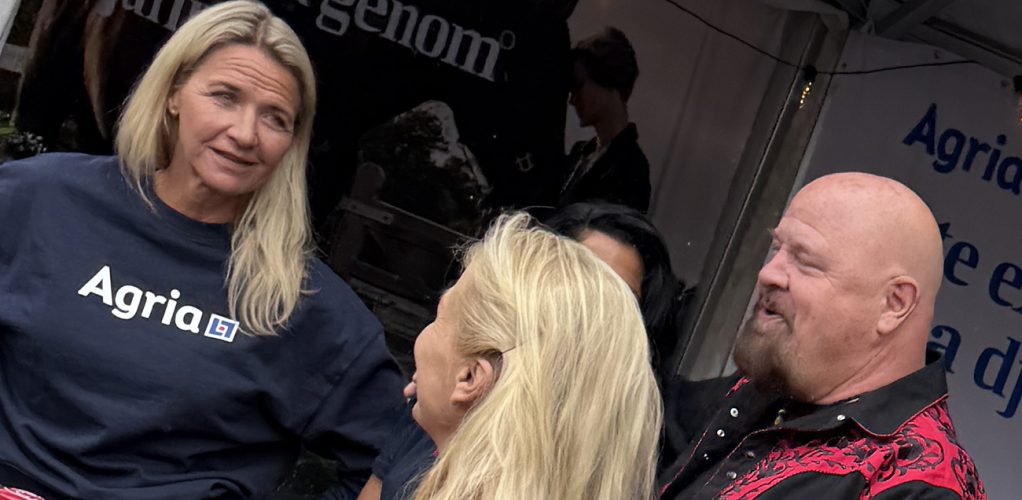 Efter bråket mellan Anders Bagge och Johanna Lind Bagge ville Kristin gjuta olja på vågorna.