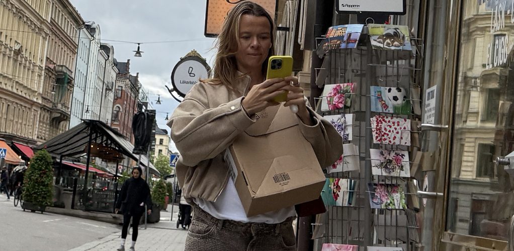 Margaux Dietz får glädja sig med att hon väntar barn.